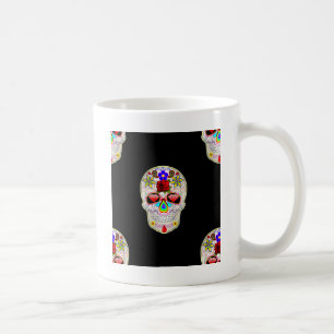 Zuckerschädel Kaffeetasse
