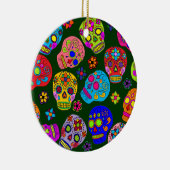 Zuckerschädel Keramikornament (Rechts)