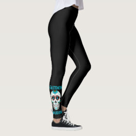 Zuckerschädel/Krieger...Dysautonomie Leggings