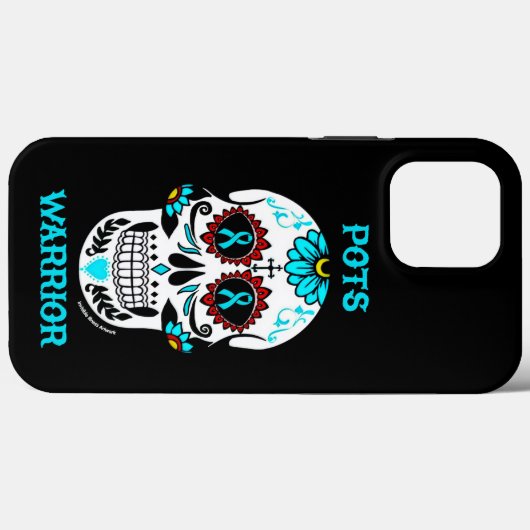 Zuckerschädel/Krieger...POTS Case-Mate iPhone Hülle (Rückseite (Horizontal))