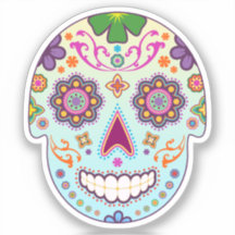 Zuckerschädel, kundenspezifisch geschnitten, Vinyl