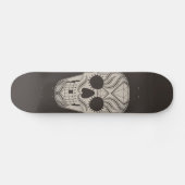 Zuckerschädel-Kunst-Skateboard Skateboard (Horizontal)