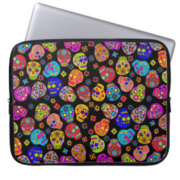 Zuckerschädel Laptopschutzhülle