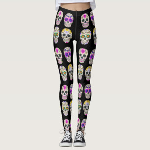 Zuckerschädel Legging Leggings