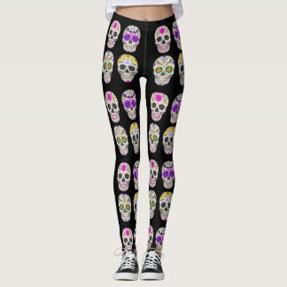 Zuckerschädel Legging Leggings