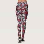 Zuckerschädel Leggings (Rückseite)