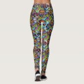 Zuckerschädel Leggings (Rückseite)