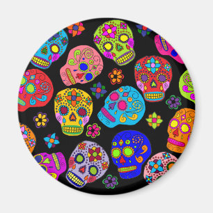 Zuckerschädel Magnet