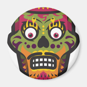 Zuckerschädel Magnet