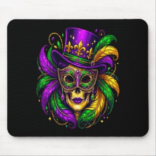 Zuckerschädel Mardi Gras New Orleans Reise Karneva Mousepad