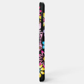 Zuckerschädel mit farbigen Blume Case-Mate iPhone Hülle (Hinten/Links)