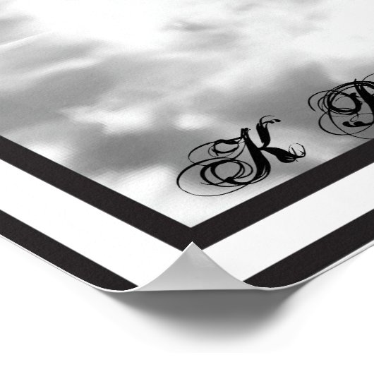 Zuckerschädel mit Flügeln Poster (Ecke)