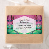 Zuckerschädel mit regenbogenfarbenem Hintergrund (Insitu)