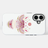Zuckerschädel mit Retro-Brille - Día de los Muerto Case-Mate iPhone Hülle (Rückseite (Horizontal))