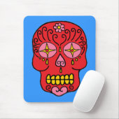 Zuckerschädel Mousepad (Mit Mouse)