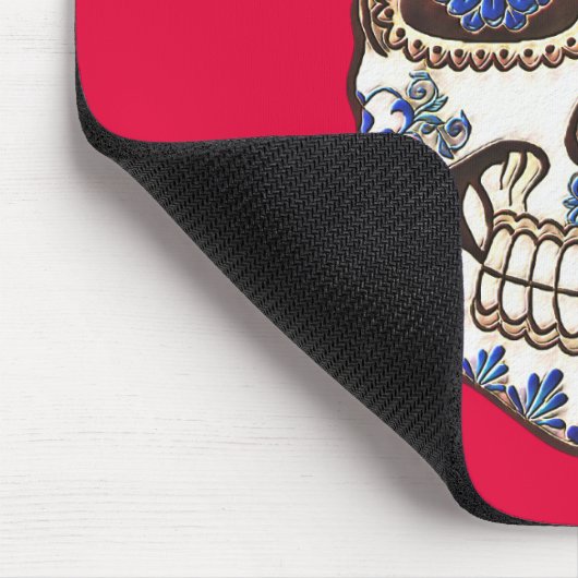 Zuckerschädel Mousepad (Ecke)