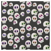 Zuckerschädel-Muster-Gewebe Stoff (Muster)