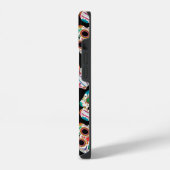 Zuckerschädel-Muster iPhone Hülle (Linke Seite)
