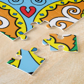 Zuckerschädel-Muster Puzzle (Seite)