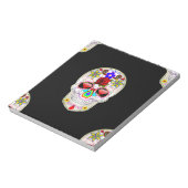 Zuckerschädel Notizblock (Rotiert)