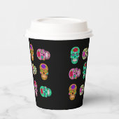 Zuckerschädel Pappbecher (Links)