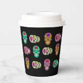 Zuckerschädel Pappbecher (Rückseite)