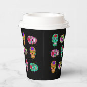 Zuckerschädel Pappbecher (Rechts)