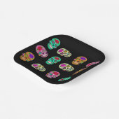 Zuckerschädel Pappteller (Gewinkelt)