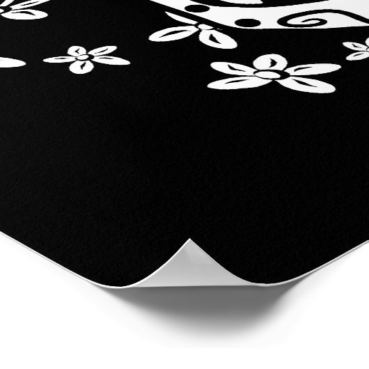 Zuckerschädel Poster (Ecke)