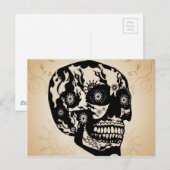 Zuckerschädel Postkarte (Vorne/Hinten)