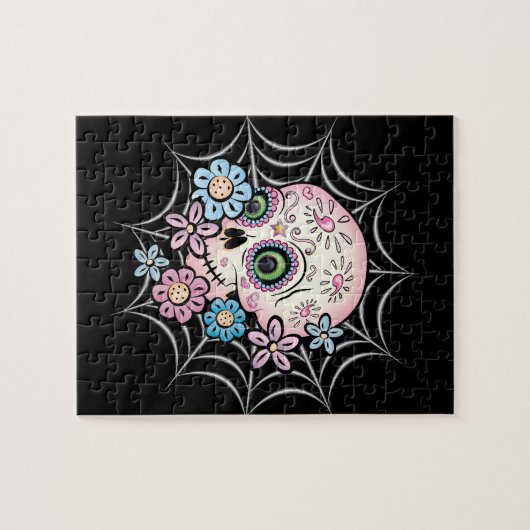 Zuckerschädel Puzzle (Horizontal)