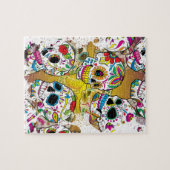 Zuckerschädel Puzzle (Horizontal)