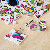 Zuckerschädel Puzzle (Seite)