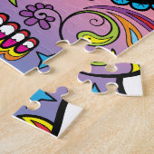 Zuckerschädel Puzzle (Seite)