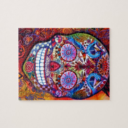 Zuckerschädel Puzzle (Horizontal)