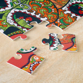 Zuckerschädel Puzzle (Seite)