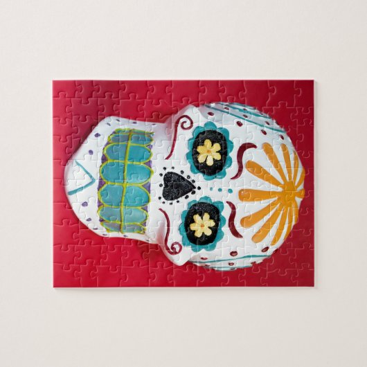 Zuckerschädel Puzzle (Horizontal)