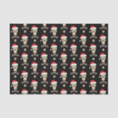 Zuckerschädel-Sankt-Muster kundengerecht Seidenpapier (Vorderseite)