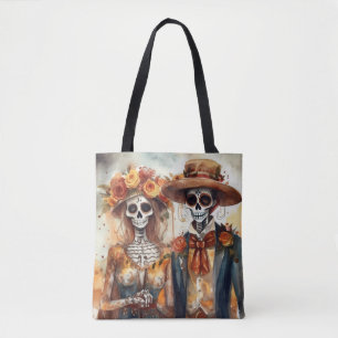 Zuckerschädel-Schatz Dia de los Muertos Tasche