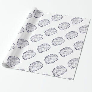 Zuckerschädel Schönheit Madonna Geschenkpapier