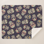 Zuckerschädel Sherpadecke (Vorderseite (Horizontal))