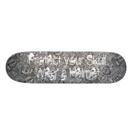 Zuckerschädel-Sicherheit Skateboard