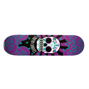Zuckerschädel Skateboard