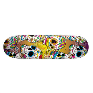Zuckerschädel Skateboard
