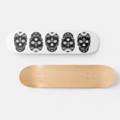 Zuckerschädel Skateboard (Horizontal)