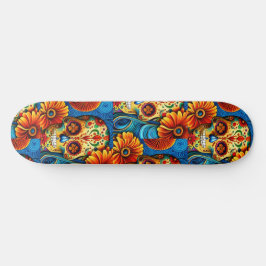 Zuckerschädel Skateboard
