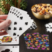 Zuckerschädel Spielkarten (In Situ)