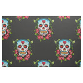 Zuckerschädel Stoff (Fat Quarter (45,7 x 55,9 cm))