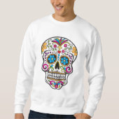 Zuckerschädel Sweatshirt (Vorderseite)