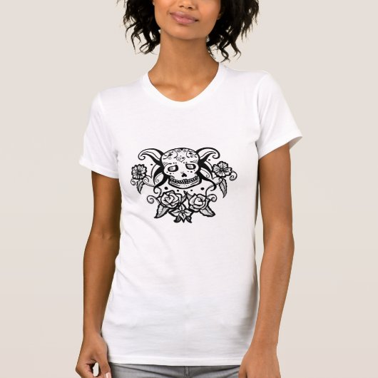 Zuckerschädel T-Shirt (Vorderseite)